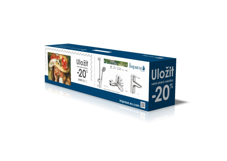  Комплект змішувачів для ванни Imprese kit21081
