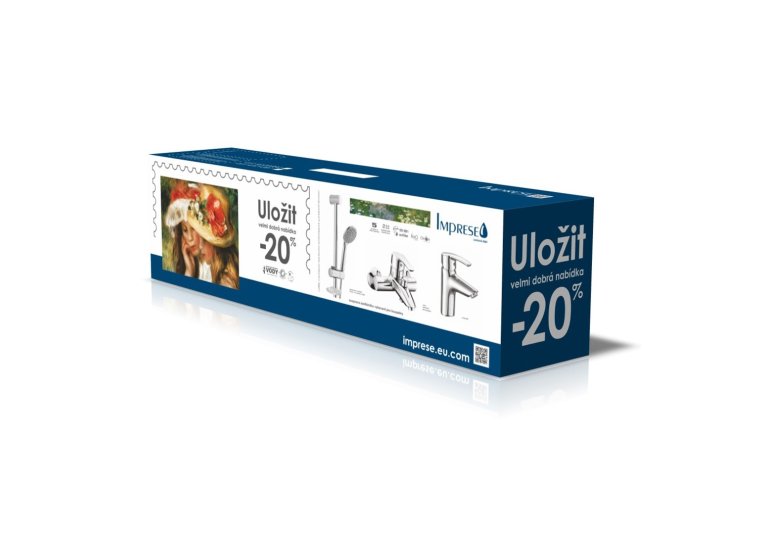Комплект смесителей для ванны Imprese kit21081
