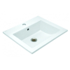 Раковина  Jaquar Kubix F 50,5x43,5 см, прямоугольная, KUS-WHT-35601