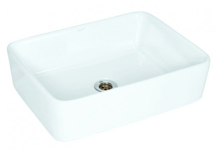 Раковина  Jaquar JDS 52x40 см, прямоугольная, JDS-WHT-25907N