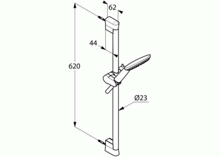 Душевой гарнитур KLUDI FRESHLINE (6783005-00)