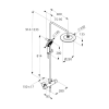 Душова система з термостатом KLUDI FRESHLINE DUAL SHOWER SYSTEM (6709205-00)