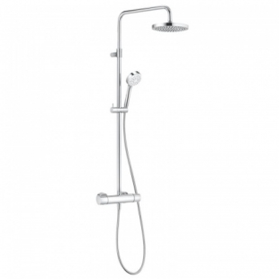 Душевая система Kludi Logo Dual Shower System 1S с термостатом 6809505-00