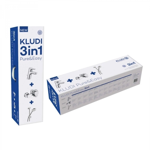 Набір змішувачів для ванни KLUDI Pure&Easy (376850565)