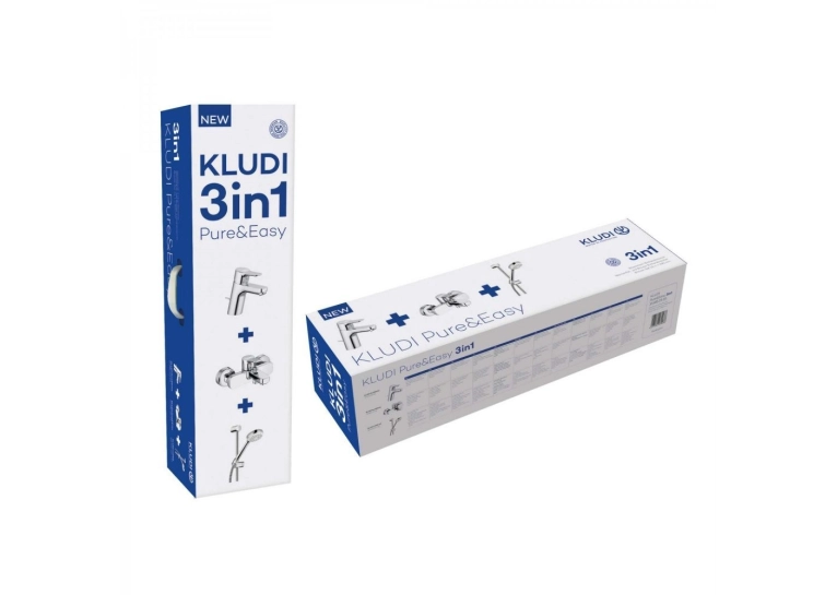 Набір змішувачів для ванни KLUDI Pure&Easy (376850565)