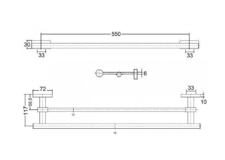  Рушникотримач KLUDI A-XES (4898805)