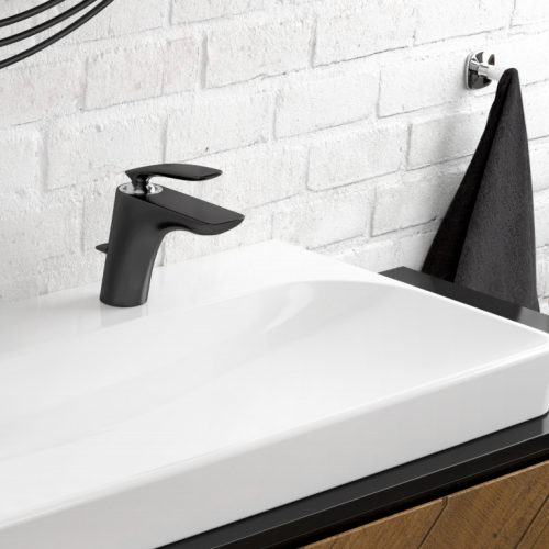 Смеситель для умывальника KLUDI BALANCE (520238775) Black Matte