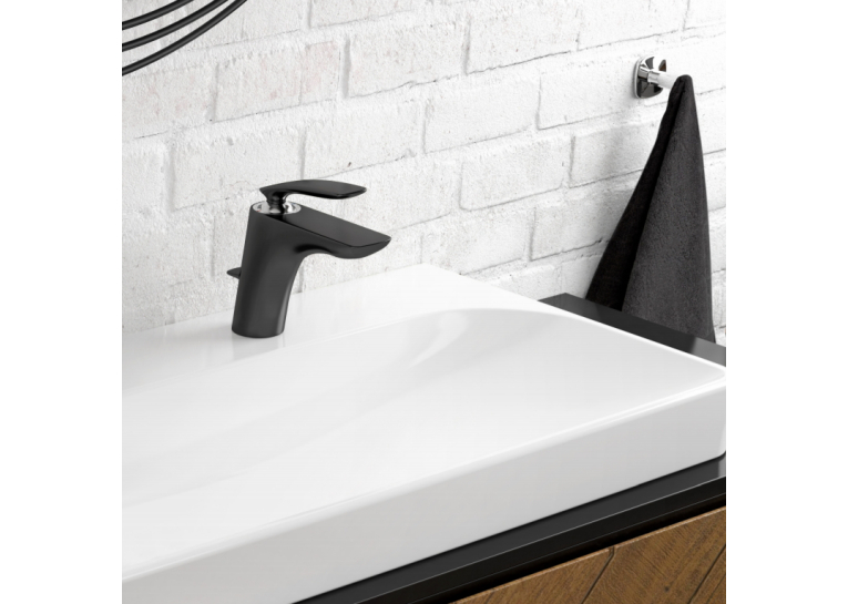  Змішувач для умивальника KLUDI BALANCE (520238775) Black Matte