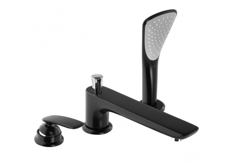 Смеситель на борт ванны KLUDI BALANCE (524478775) Black Matte