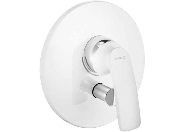  Верхня частина змішувача для душу KLUDI BALANCE (526509175) White