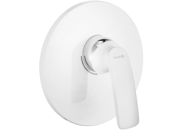 Верхняя часть смесителя для душа KLUDI BALANCE (526559175) White