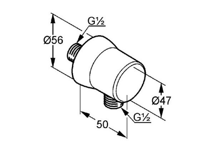 Шланговое соединение KLUDI BALANCE (5206105-00)
