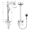  Душова система Hansgrohe Raindance Select E 2JET Ecosmart 27283400