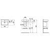 Раковина Laufen PRO S 45х34 H8159610001041