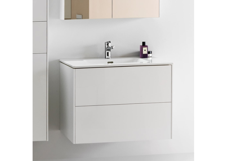 Тумба подвесная с раковиной Laufen Pro S 80 см, см, белый H8649612611041