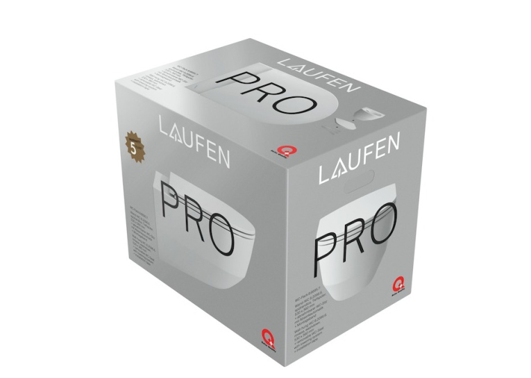 Чаша підвісного унітазу Laufen PRO + сидіння дюропласт Soft Close, H8669570000001