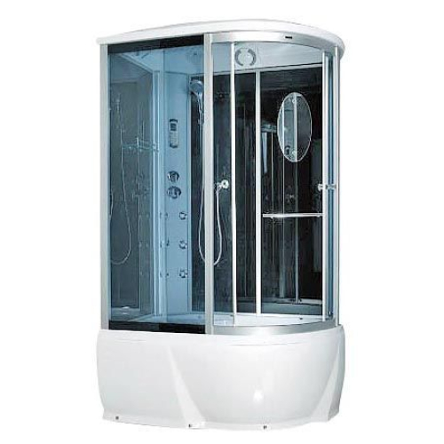 Гідробокс MIRACLE 120x85, профіль сатин, F76-3W-L-Rz+ КПУ