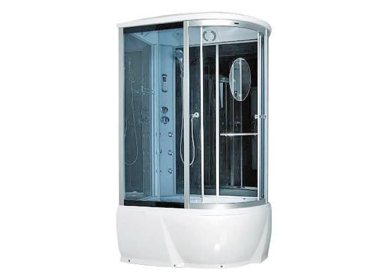 Гідробокс MIRACLE 120x85, профіль сатин, F76-3W-L-Rz+ КПУ