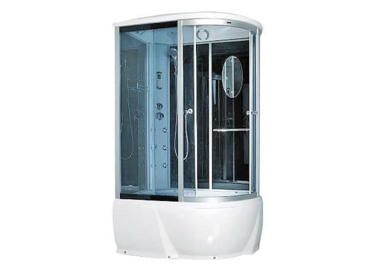 Гідробокс MIRACLE 120x85, профіль сатин, F76-3W-L-Rz+ КПУ