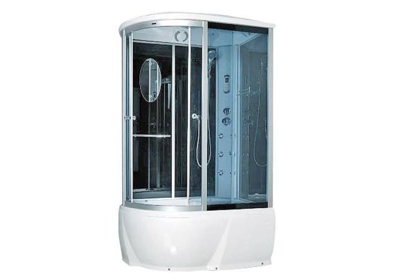 Гідробокс MIRACLE 120x85, профіль сатин, F76-3W-R-Rz+ КПУ