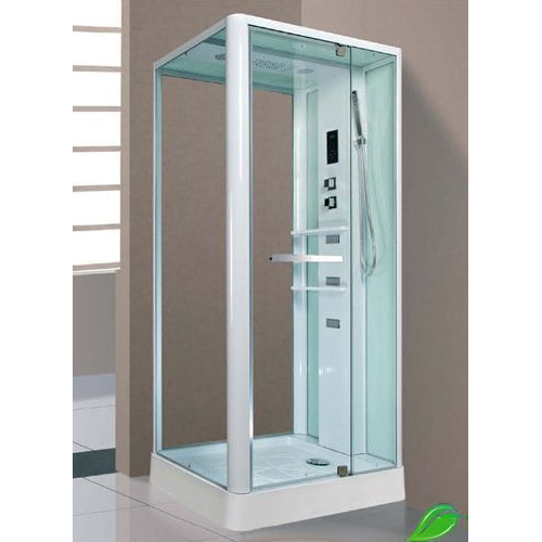 Гидробокс MIRACLE 80x100, профиль белый, NA112-3
