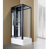 Гідробокс MIRACLE 80x100, профіль чорний, NA114-3A