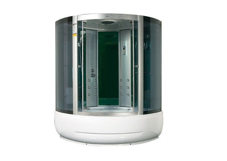 Гідробокс MIRACLE 135x135, профіль сатин, F40-3/Rz