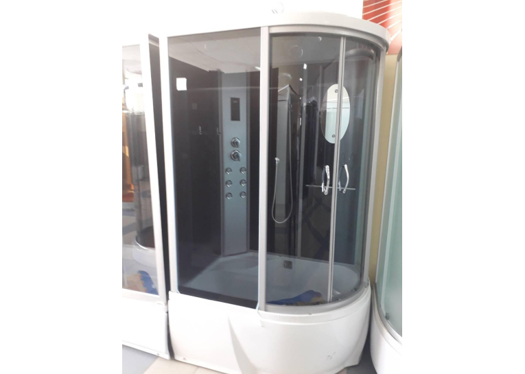 Гідробокс MIRACLE 120x85, профіль сатин, F76-3W-L-Rz+ КПУ