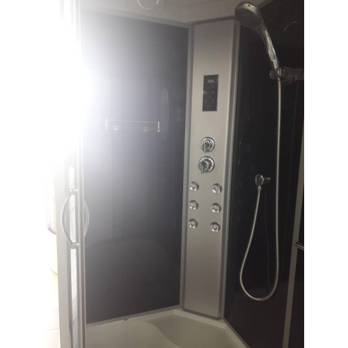 Гідробокс MIRACLE 120x85, профіль сатин, F76-3W-R-Rz+ КПУ