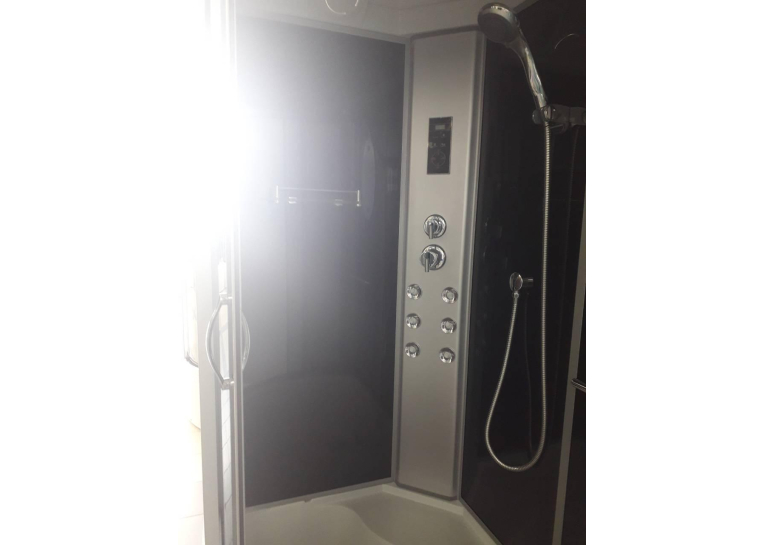 Гідробокс MIRACLE 120x85, профіль сатин, F76-3W-L-Rz+ КПУ