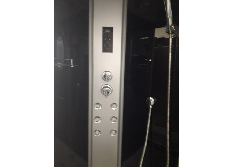 Гідробокс MIRACLE 120x85, профіль сатин, F76-3W-L-Rz+ КПУ