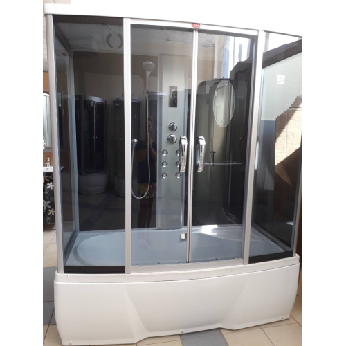 Гідробокс MIRACLE 150x85, профіль сатин, F77-3W/Rz + new КПУ