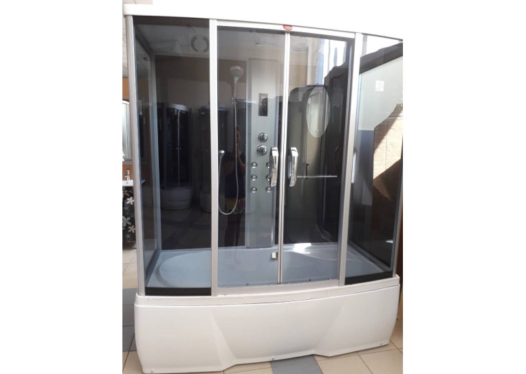Гідробокс MIRACLE 150x85, профіль сатин, F77-3W/Rz + new КПУ