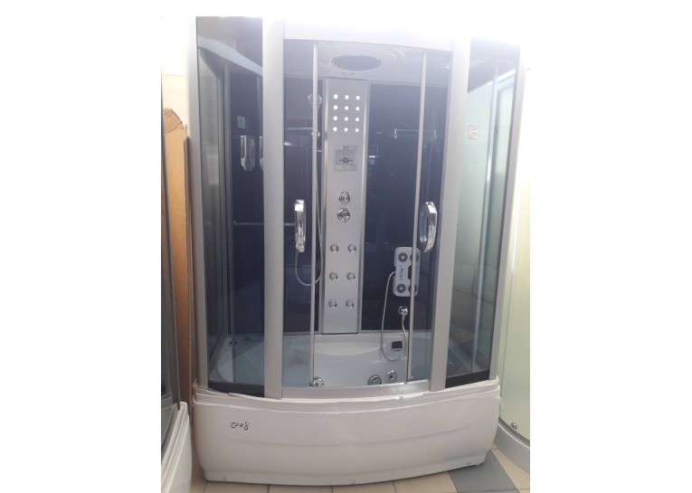 Гідробокс MIRACLE 150x85, профіль сатин, TS8002/Rz