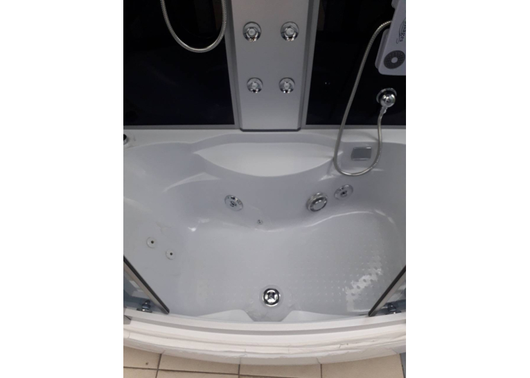 Гідробокс MIRACLE 150x85, профіль сатин, TS8002/Rz