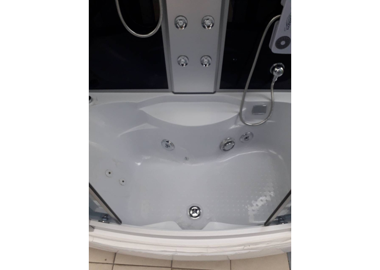 Гідробокс MIRACLE 150x85, профіль сатин, TS8002/Rz