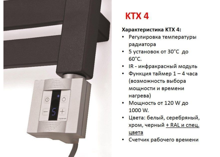 Блок управління TERMA КТХ 4S приховане підключення