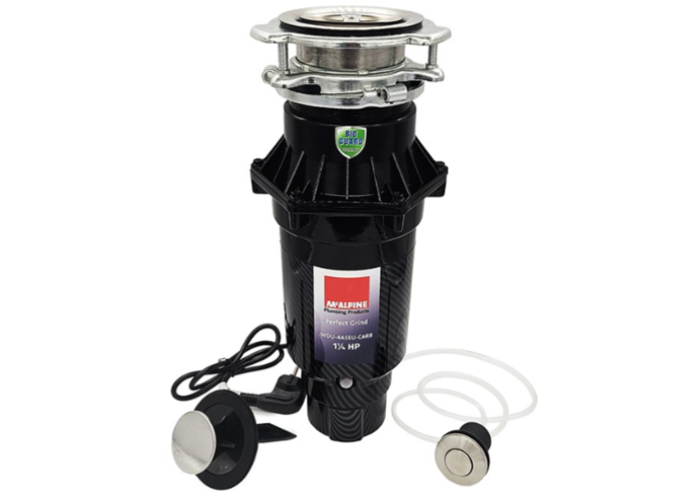 Измельчитель пищевых отходов McALPINE WDU-4ASEU-CARB с пневматическим переключателем