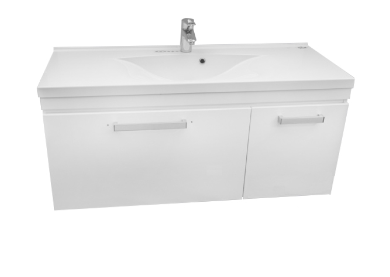 Тумба NORWAY CATARINA 120 біла з умивальником, M102120