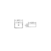  Умивальник Newarc Countertop 5025B-M