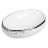  Раковина Newarc Countertop 60 5015S-W зі срібним декором