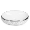  Раковина Newarc Countertop 60 5015S-W зі срібним декором