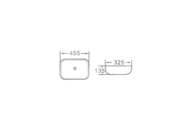  Умивальник Newarc Life 9845B-M