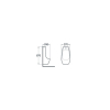  Пісуар Newarc Life 9893B Black (чорний)