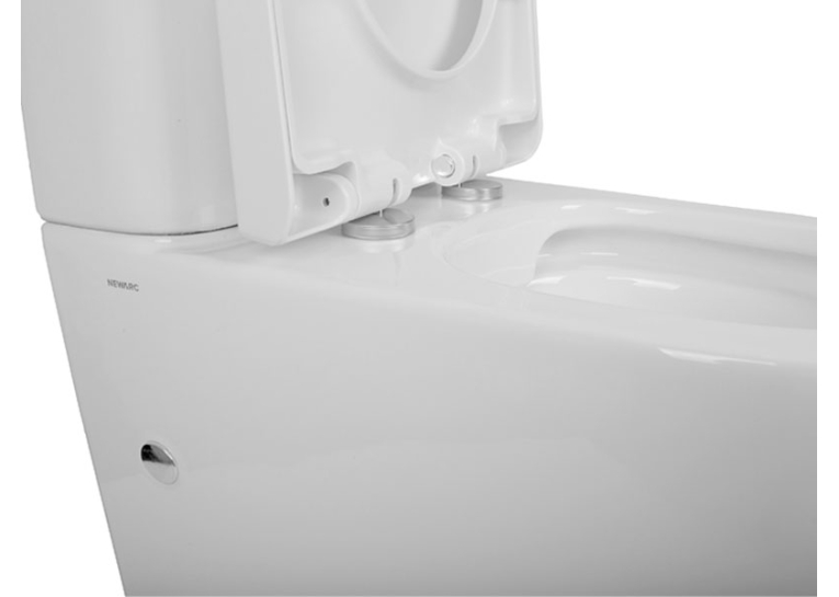  Унітаз-компакт NewArc Modern Rimless 3822W із сидінням SoftClose