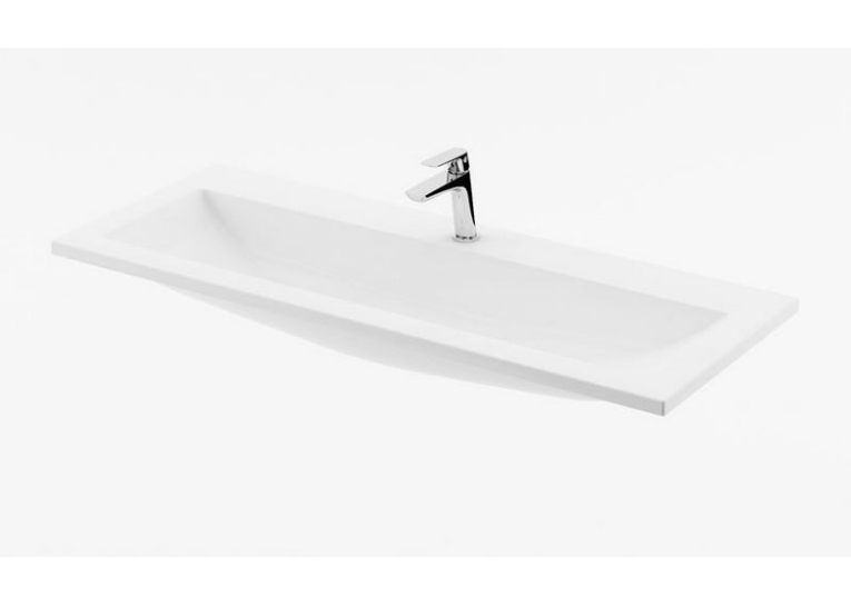  Меблева раковина з отвором Ravak Clear 1000, white, XJJ01110000