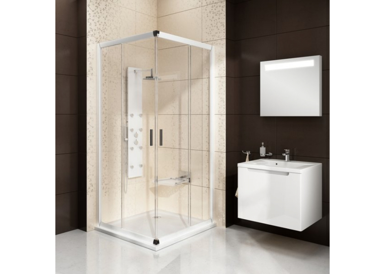  Квадратна душова кабіна Ravak BLIX BLRV2K-90 Білий TRANSPARENT, 1XV70100Z1