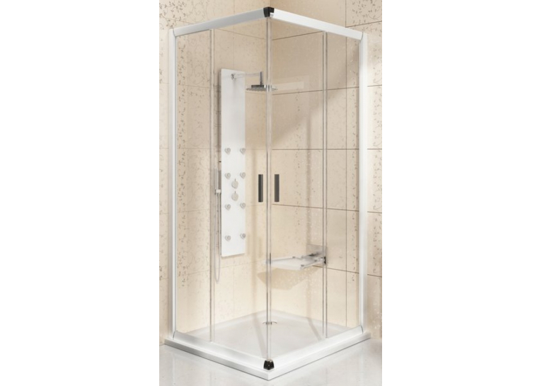  Квадратна душова кабіна Ravak BLIX BLRV2K-110 полірований алюміній TRANSPARENT, 1XVD0C00Z1