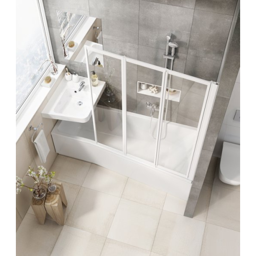 Ванна акриловая Ravak BeHappy II 160х75 см C961000000