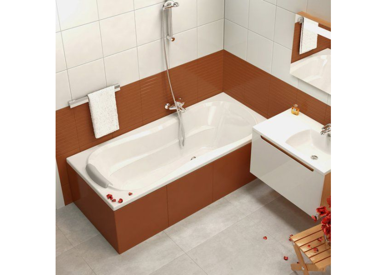 Ванна акрилова прямокутна Ravak CAMPANULA II 180х80 см CB21000000